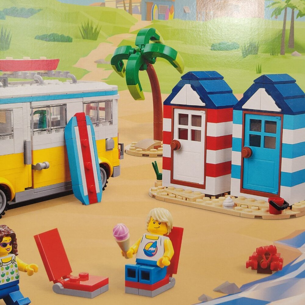 Lego Creator 3 in 1 Beach Camper Van 31138 - Picture 3 of 10
